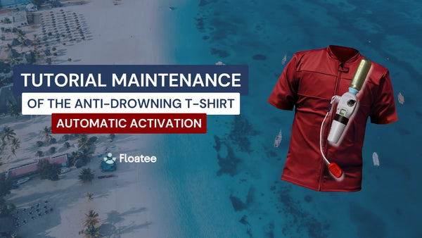 adult anti-drowning t-shirt automatic : how to take care