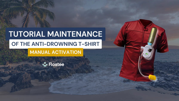 adult anti-drowning t-shirt manual : how to take care