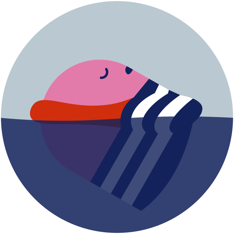 Illustration of floating system