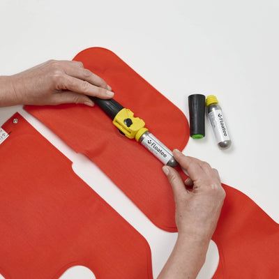 Floatee recharging service for inflatable part